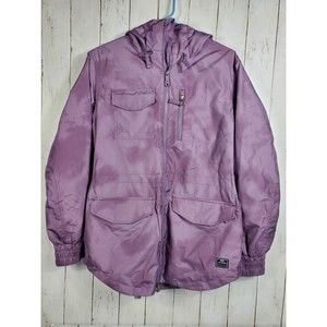 Nike 6.0 Insulated Snowboarding Filled Jacket Women's Small Purple Ski Coat